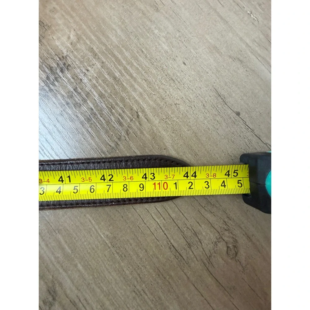 Vineyard Vines Mens Pink Whale Navy Canvas Leather Club Belt Size 40